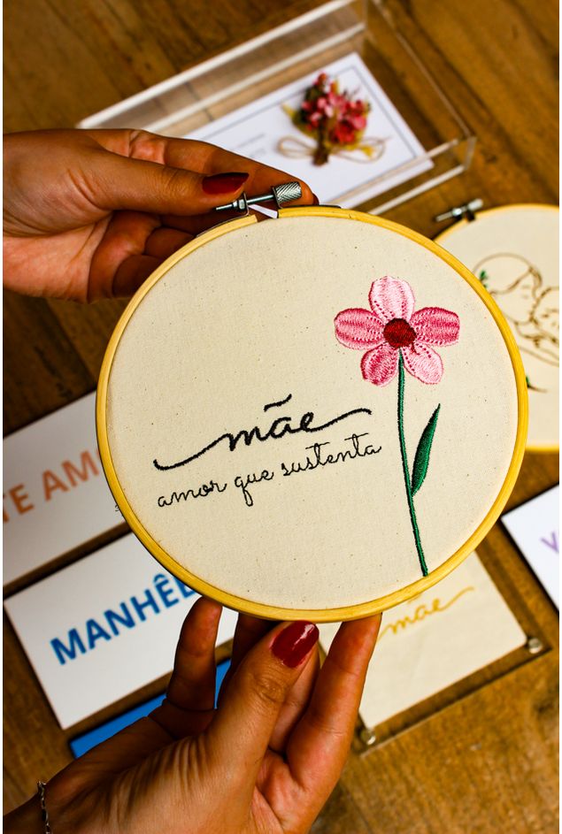 Bastidor Bordado Mae Amor Que Sustenta Mimo Galeria -5-